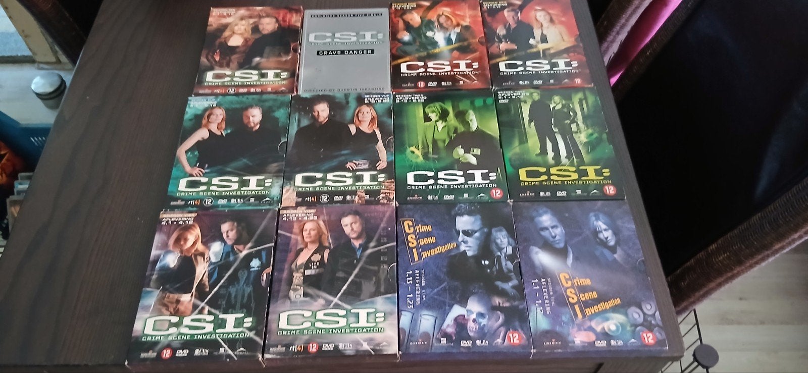 CSI: Crime Scene Investigation – mooie dvd-collectie, Nederlands, Vanaf 12 jaar, Inclusief doosje, Seizoen 3