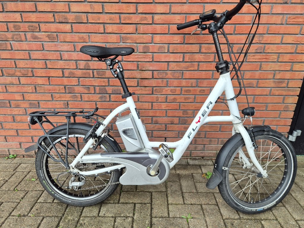 Flyer ISY met 26V-16Ah accu, Fietsen en Brommers, Fietsen | Dames | Damesfietsen, Gebruikt, Overige merken, Minder dan 47 cm, Velgrem