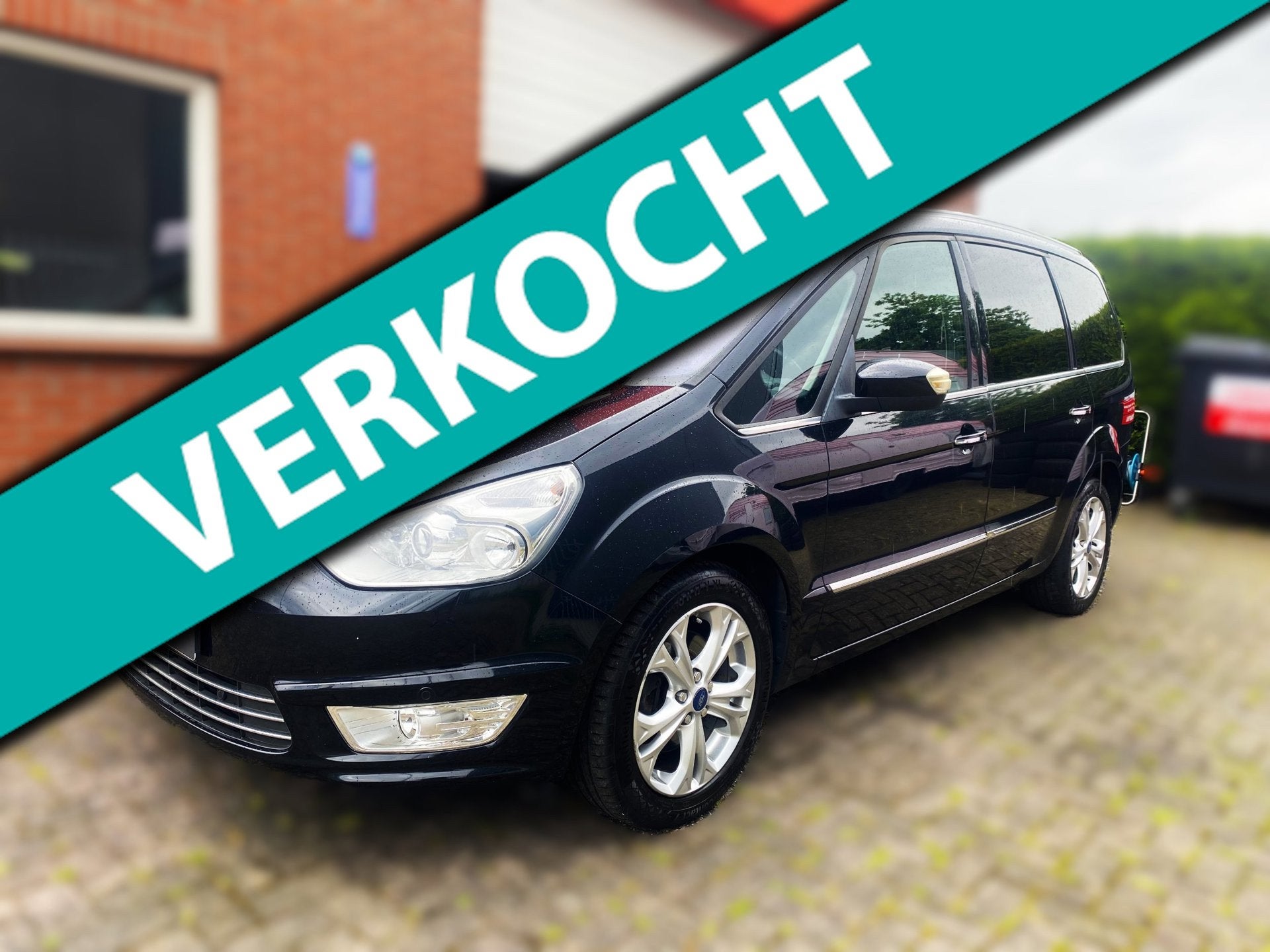 Ford Galaxy 1.6/ 7zits/ Vol opties/ Mooie staat!, Auto's, Voorwielaandrijving, Stof, Zwart, 4 cilinders