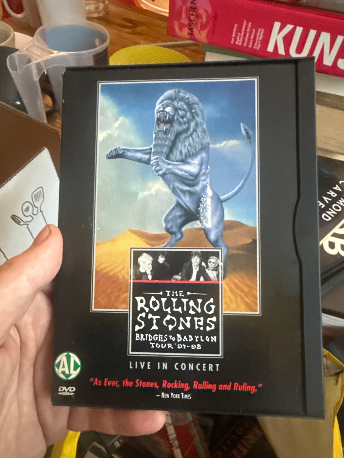 The Rolling Stones - Bridges to Babylon Tour '97-'98 DVD, Alle leeftijden, Ophalen of Verzenden, Concert, Inclusief doosje