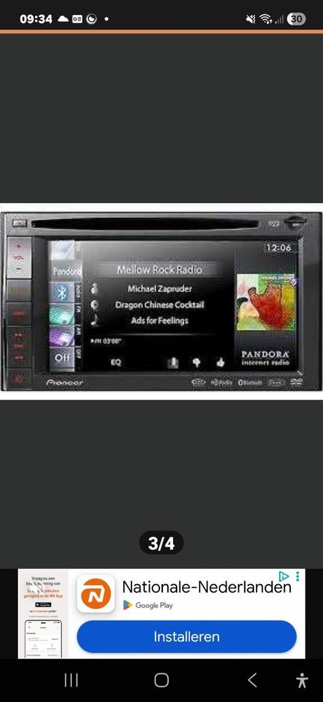 Pioneer  avic f9880 bt, Ophalen of Verzenden