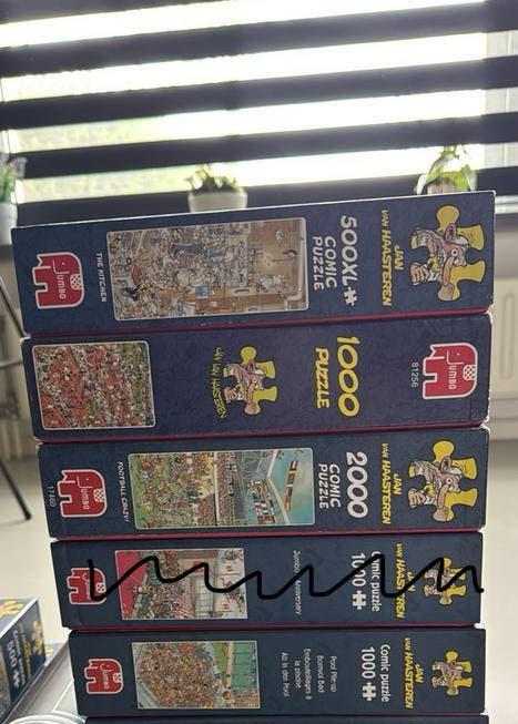Oa Jan van Haasteren puzzels te koop, Hobby en Vrije tijd, Denksport en Puzzels, Ophalen, 500 t/m 1500 stukjes, Zo goed als nieuw