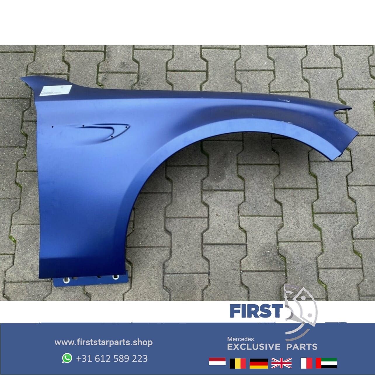 W213 S213 E63 ZIJSCHERM E63s VOORSCHERM SCHERM Mercedes E 63