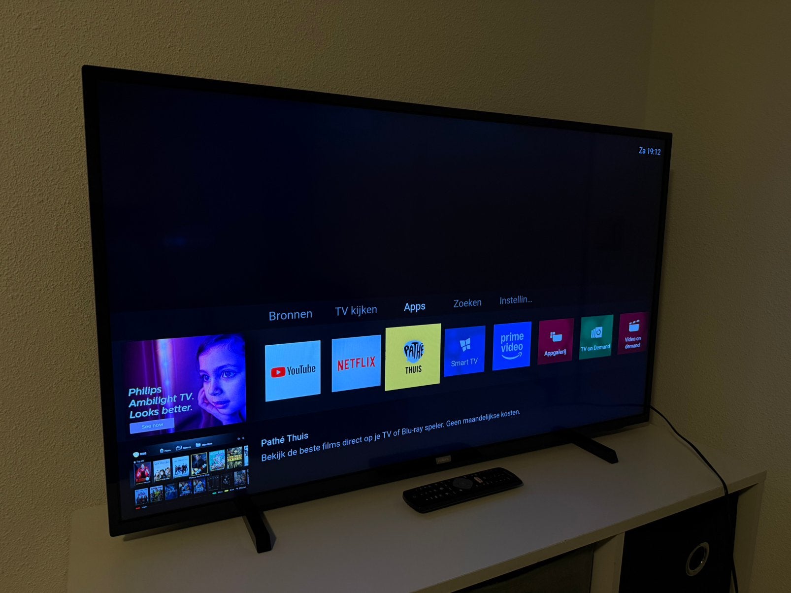 Philips 4K Smart TV - 43 inch, Ophalen, Philips, 50 Hz, LCD