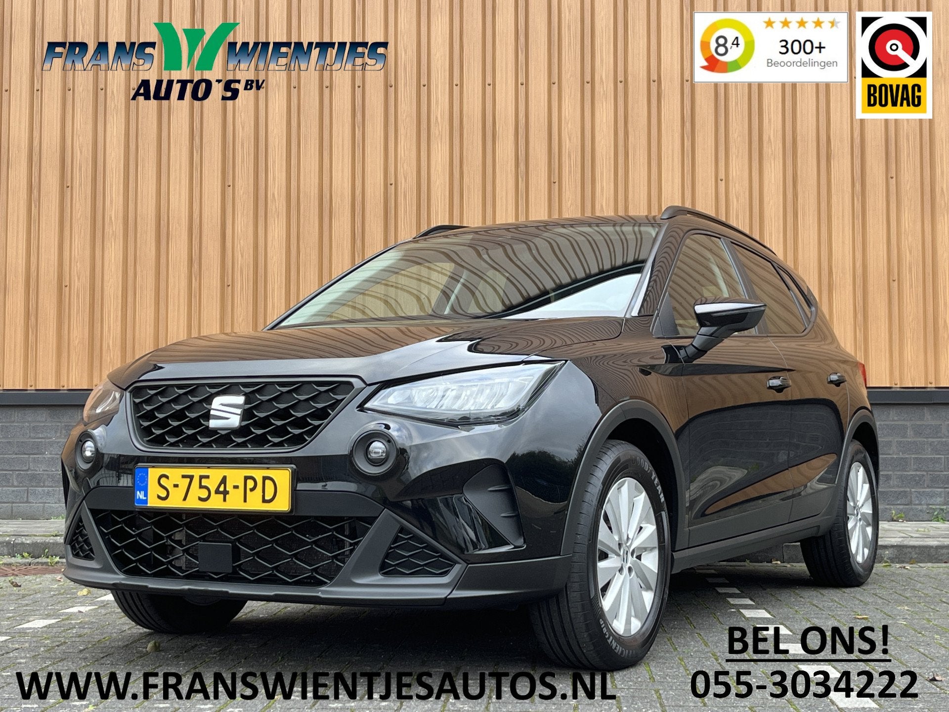SEAT Arona 1.0 TSI Style Business Intense | Draadloze Apple, Auto's, Stof, Gebruikt, Origineel Nederlands, Bedrijf