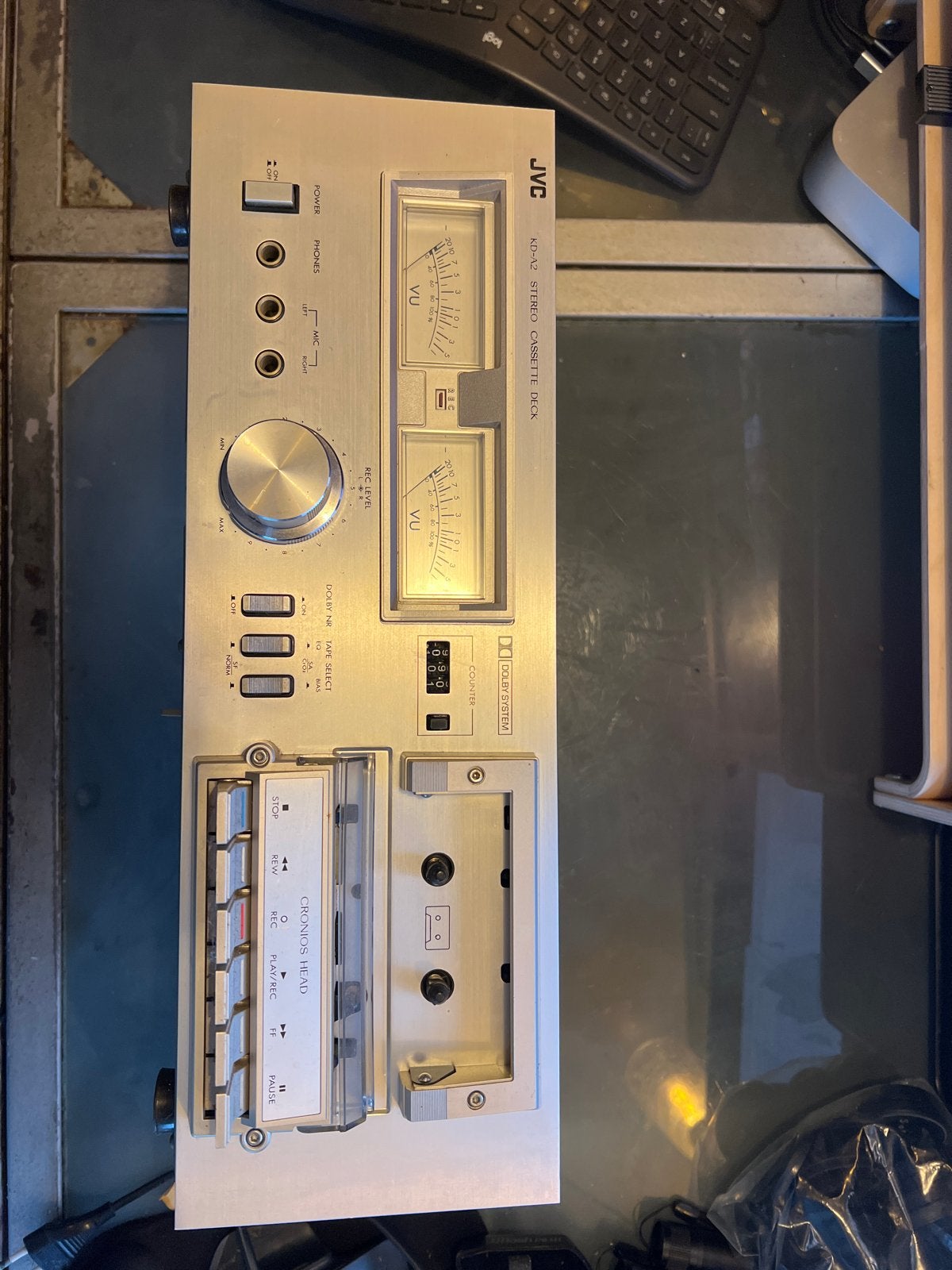 JVC KD-A2 Stereo Cassette Deck - Vintage Audiophile, Ophalen, Enkel, JVC, Tiptoetsen