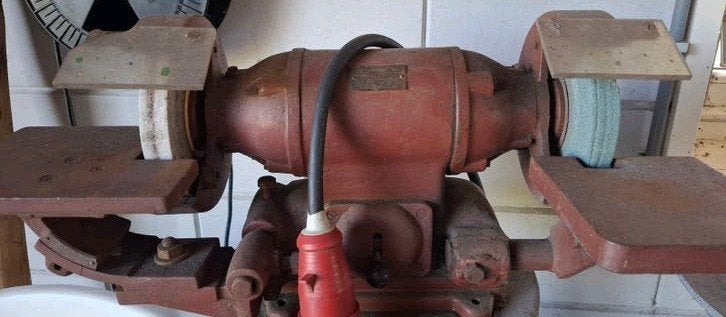 Greif Werkbankslijpmachine D 17/45 - Robuust en Krachtig, Doe-het-zelf en Verbouw, Gereedschap | Slijpmachines, Ophalen, Gebruikt