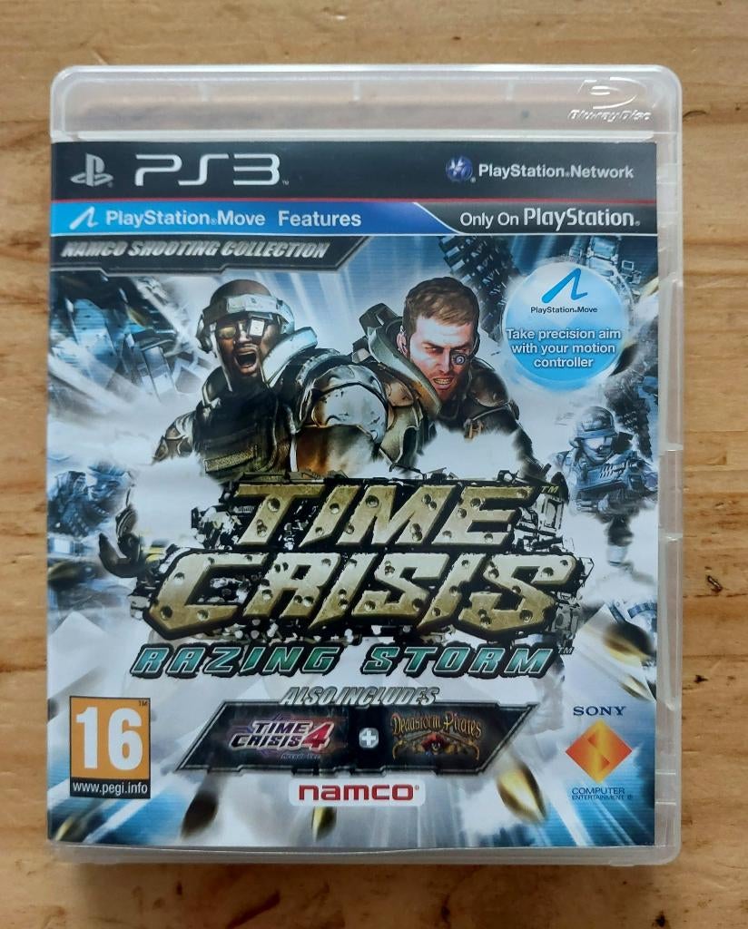 Time Crisis Razing Storm PS3 PROMO DISC VERSION, Spelcomputers en Games, Games | Sony PlayStation 3, Shooter, 2 spelers, Ophalen of Verzenden