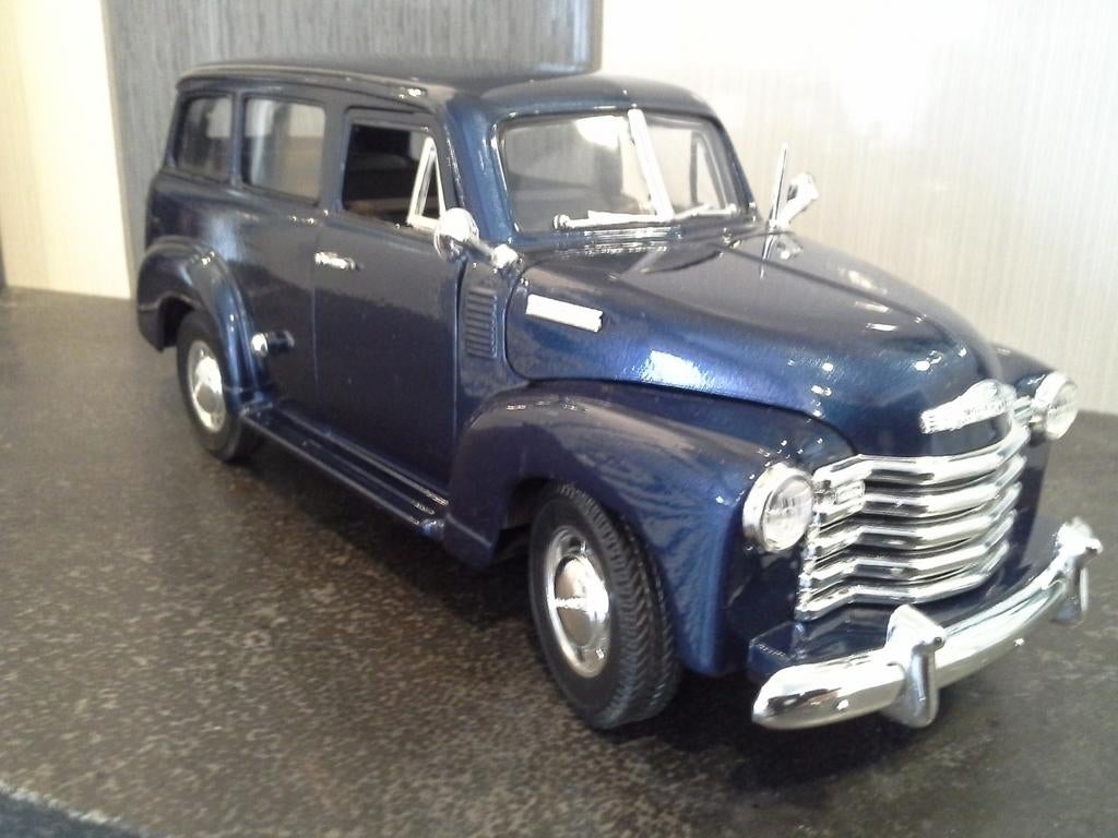 Mira 1:18 Chevrolet Carryall Suburban 1950, Ophalen of Verzenden, Zo goed als nieuw