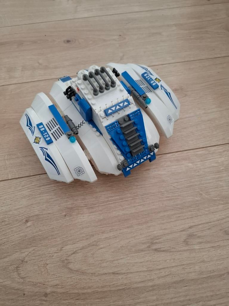 Lego spaceship politie Ban Bao "The flying fox", Kinderen en Baby's, Speelgoed | Duplo en Lego, Ophalen, Zo goed als nieuw