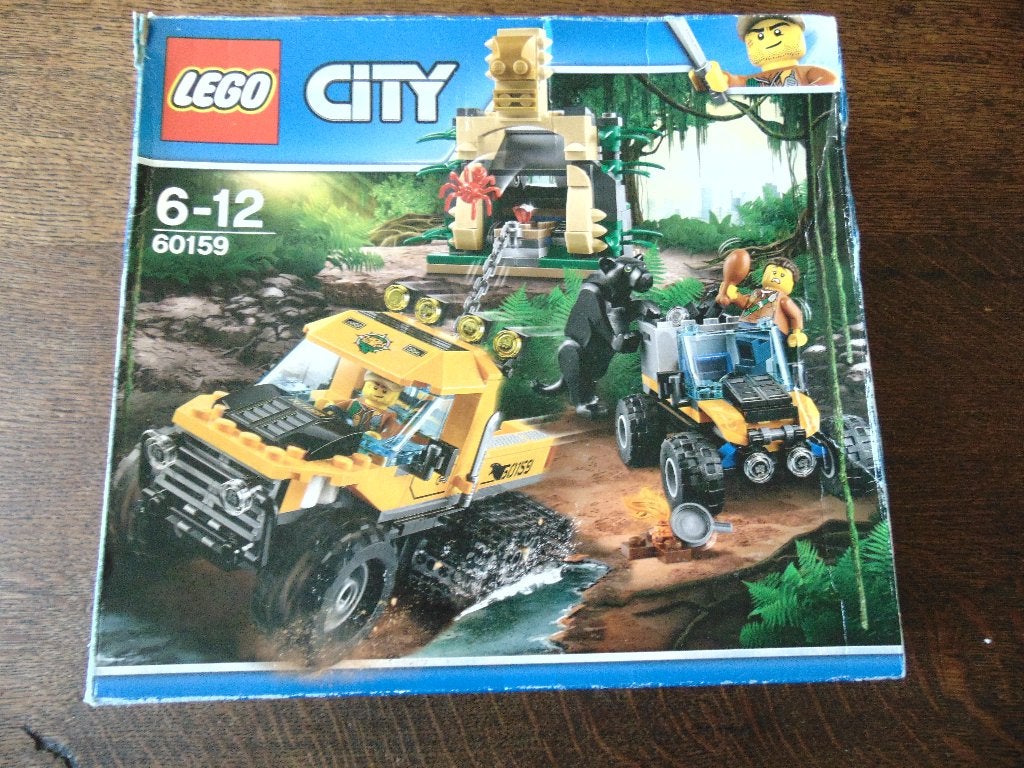 Lego City 60159 Jungle missie met Halfrupsvoertuig, Compleet, City, Lego, Ophalen of Verzenden