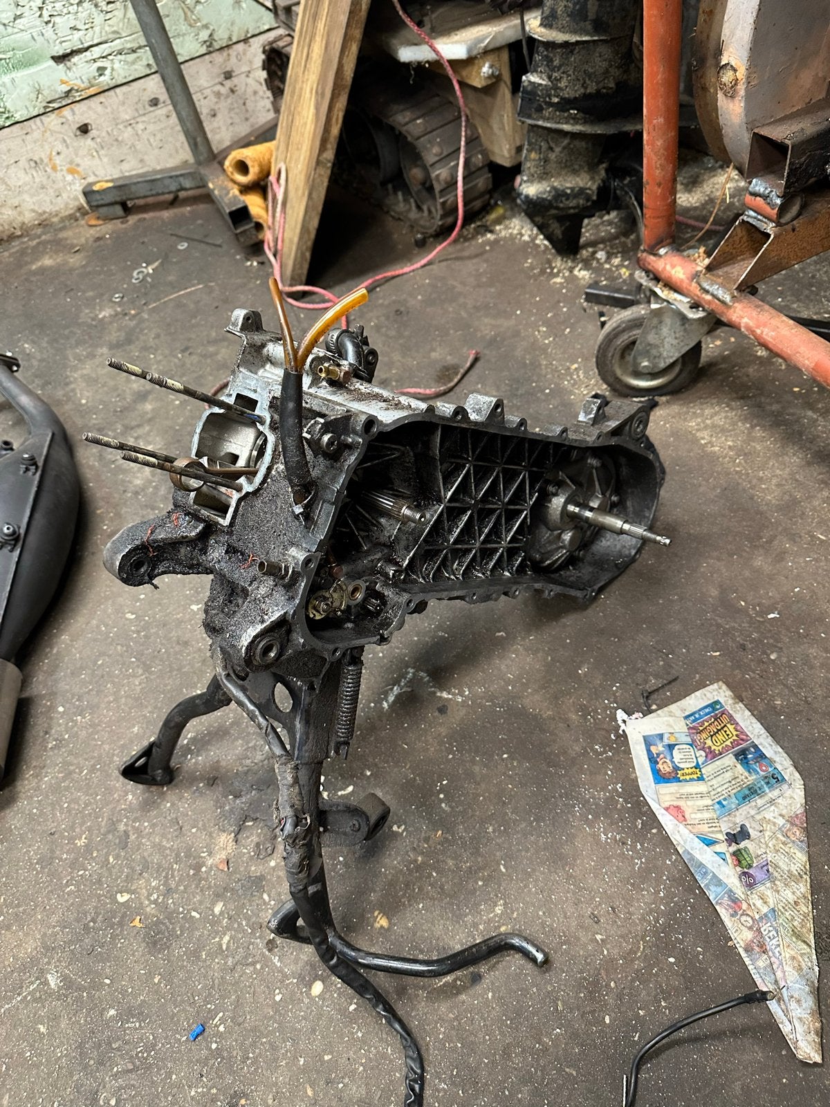Runner carters - Gebruikt, Fietsen en Brommers, Brommeronderdelen | Scooters, Gebruikt, Piaggio, Blok, Ophalen