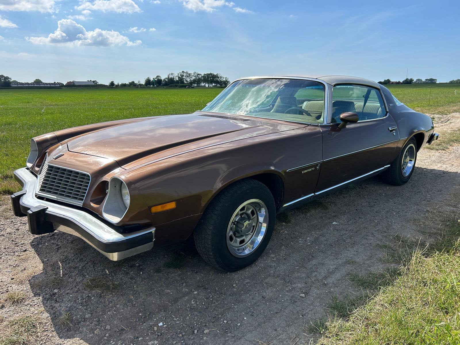 Chevrolet Camaro Type LT 1975 | 5.8 V8 | Automaat, Automaat, Achterwielaandrijving, Chevrolet, Leder en Stof