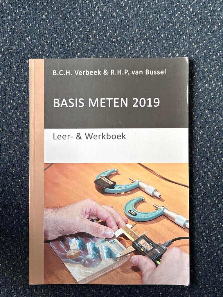 Basis Meten 2019 Leer- & Werkboek, Ophalen of Verzenden, Zo goed als nieuw