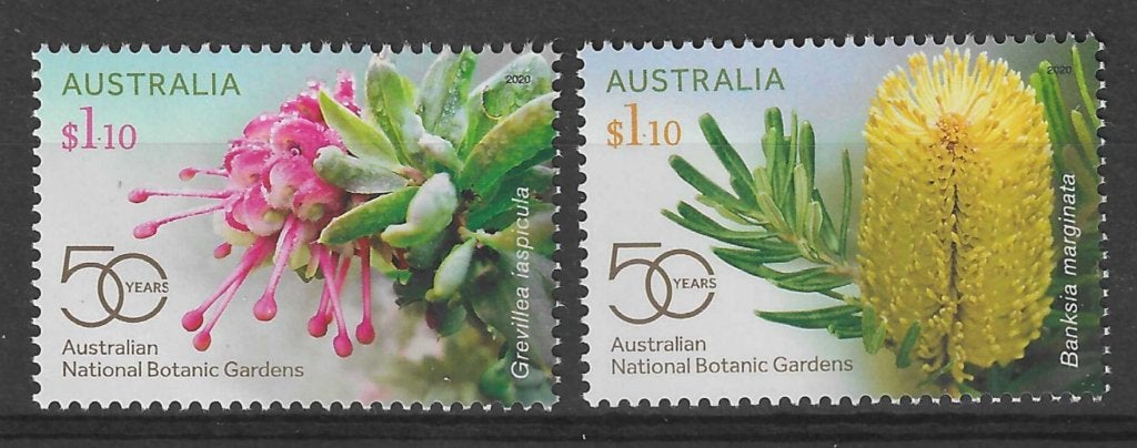 AUSTRALIE 2020, mi 5213/14 "Botanic Gardens" postfris, Ophalen of Verzenden, Postfris