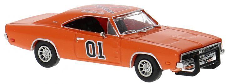 Dodger Charger General Lee, Ophalen of Verzenden, Zo goed als nieuw, Auto, Brekina