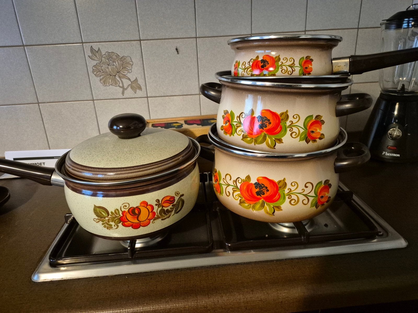 Pannen, Ophalen, Rvs, Pannenset