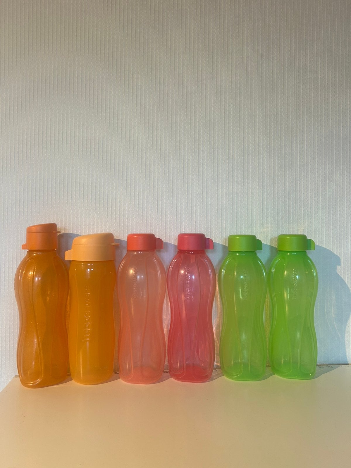 Tupperware Eco drinkfles - 6 delig - 500 ML -, Huis en Inrichting, Keuken | Tupperware, Ophalen of Verzenden