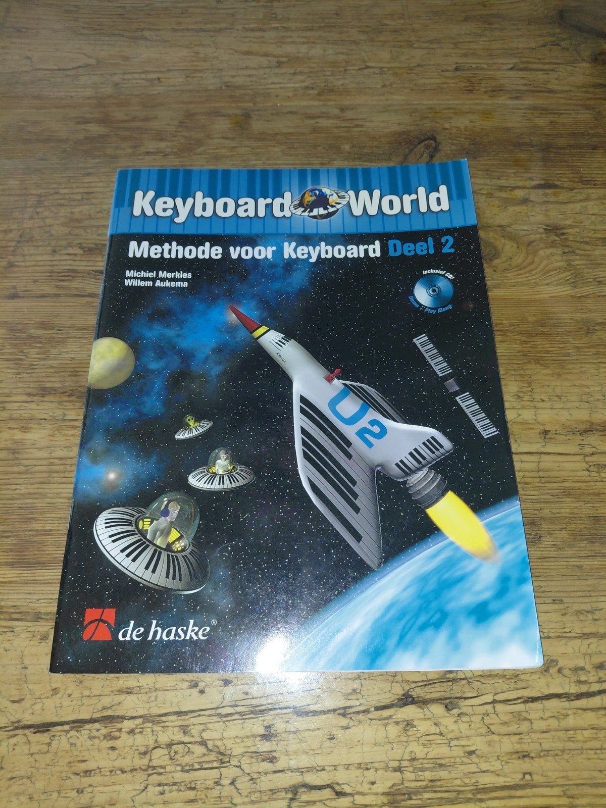 Keyboard World Methode voor Keyboard Deel 2 + CD, Ophalen of Verzenden, Nieuw, Instrument, Michiel Merkies, Robert Achterna