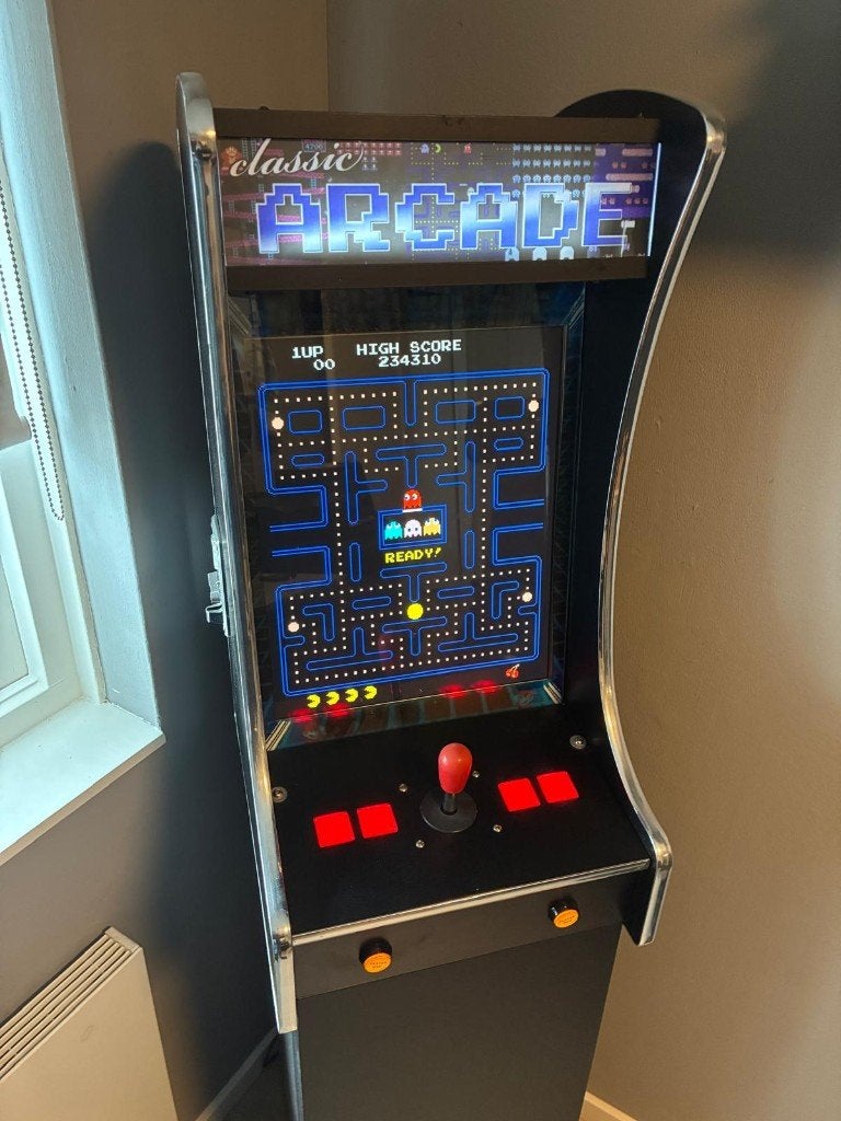 Classic Arcade Video kast 60 games in 1 o.a. Pac-man, Ophalen, Overige merken, Zo goed als nieuw