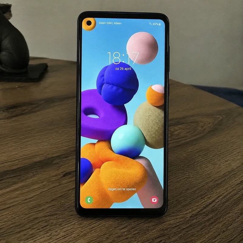 Helemaal nieuw: Galaxy A21s, Zwart, Touchscreen, Nieuw, Ophalen of Verzenden