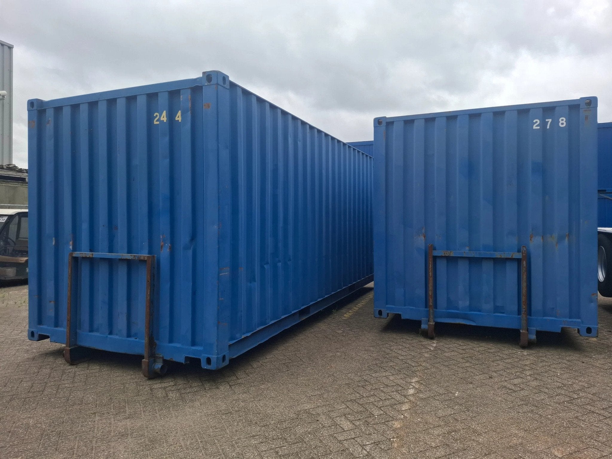 kabelsysteem opslag container 20ft, Zakelijke goederen, Machines en Bouw | Keten en Containers