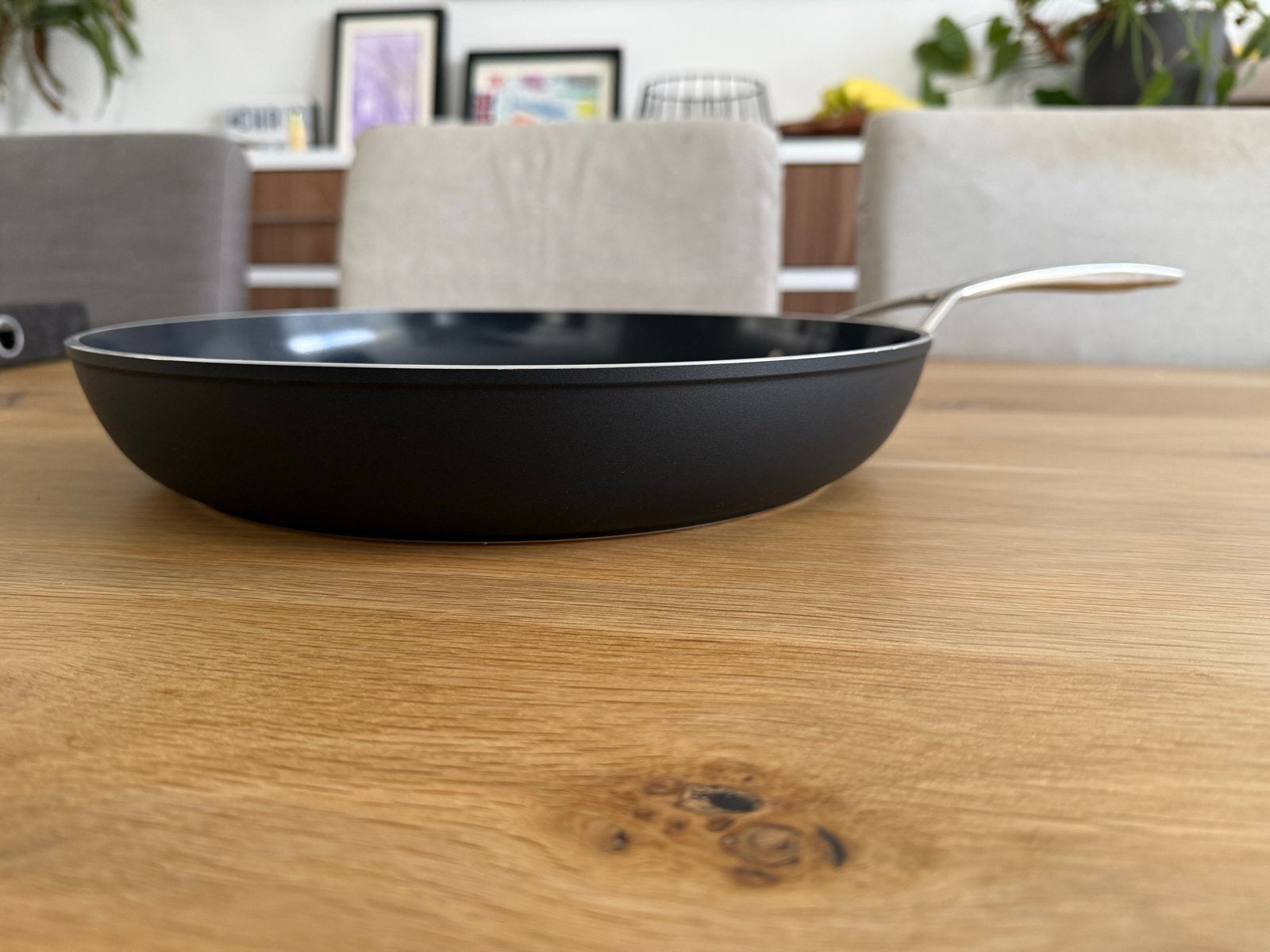 Demeyere Alu Pro 5 Ceraforce Bakpan 32 cm - Inductie, Huis en Inrichting, Keuken | Potten en Pannen, Ophalen, Koekenpan, Demeyere