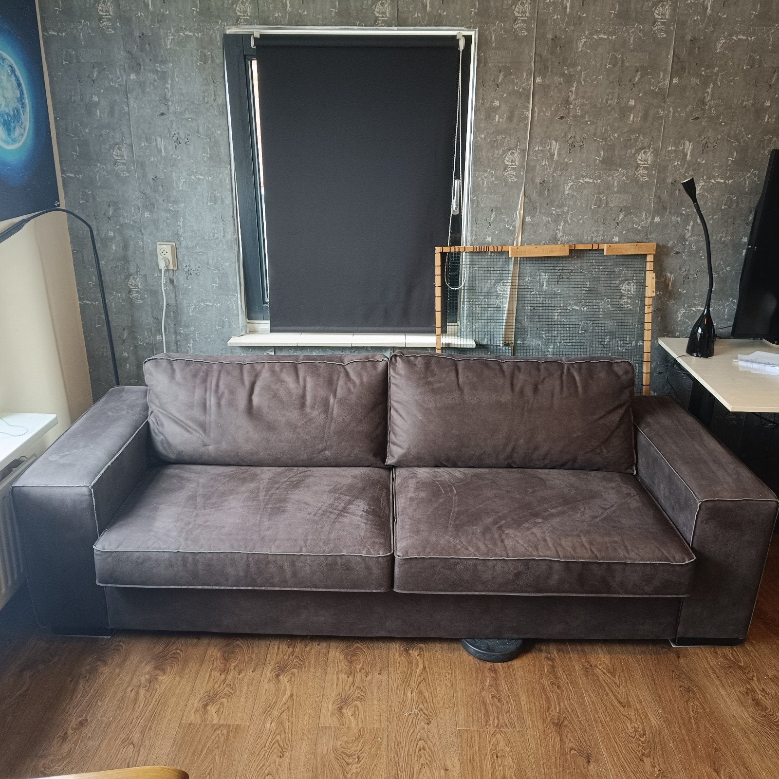 Bank, Huis en Inrichting, Banken | Bankstellen, Ophalen, Gebruikt, 75 tot 100 cm