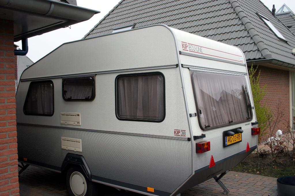 Kip Caravan Eculine KE-38, Caravans en Kamperen, Kip, Treinzit, Tot en met 3, Particulier
