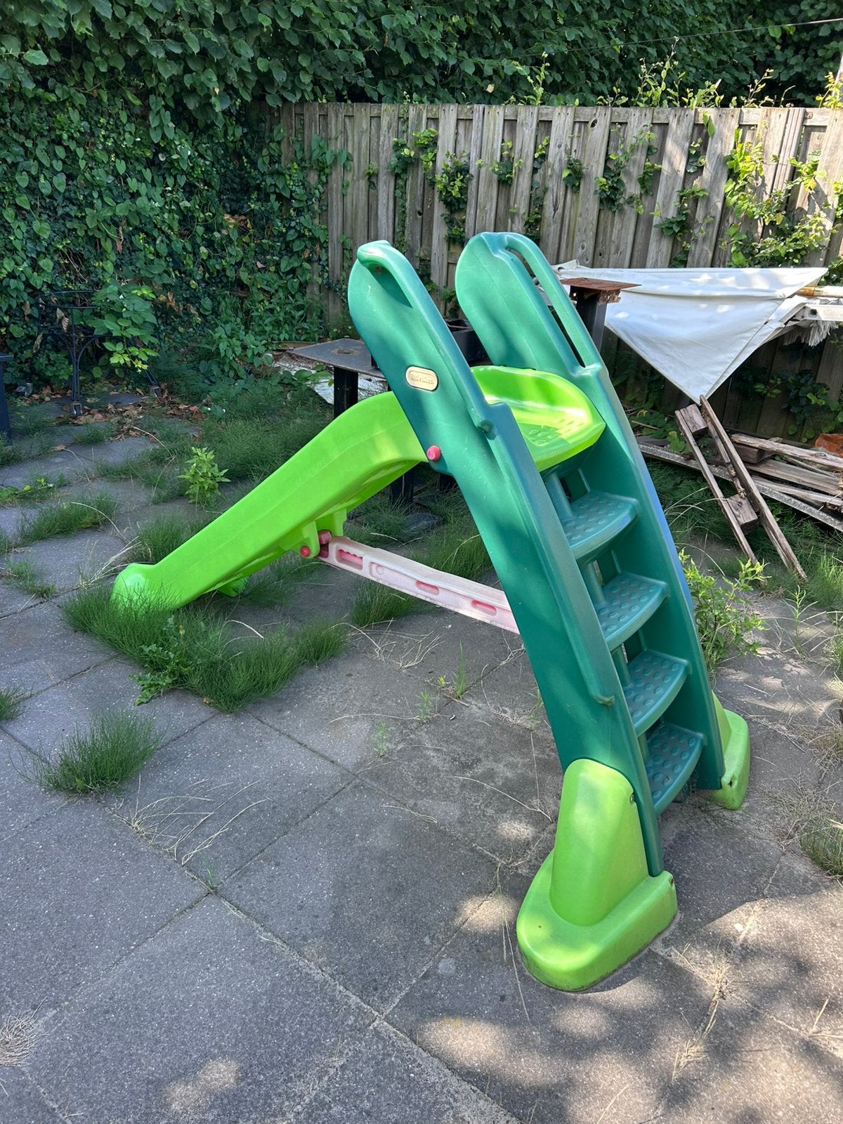 Little Tikes glijbaan, Ophalen, Gebruikt, Glijbaan