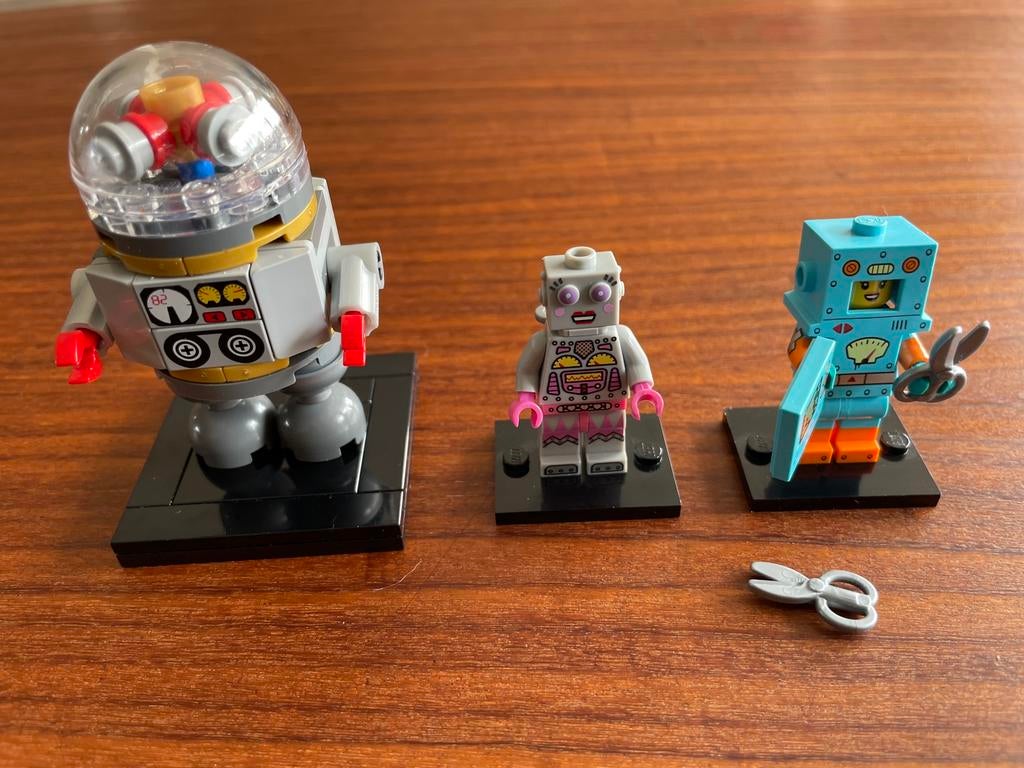 3 Lego robots, Ophalen of Verzenden, Zo goed als nieuw