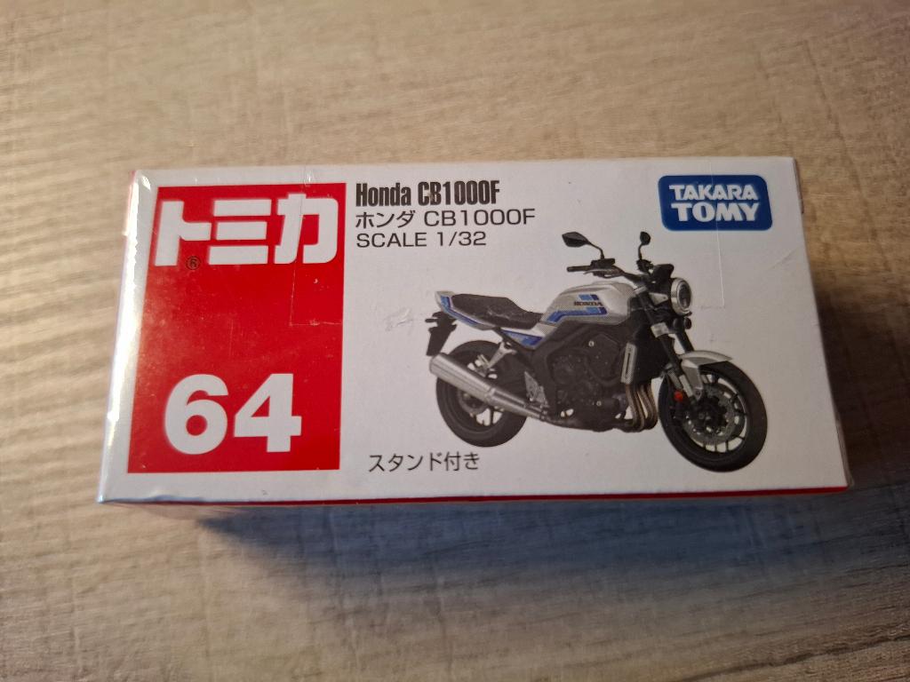 Tomica 64 - Honda CB1000F Motor [grijs] 1/32 MIB, Hobby en Vrije tijd, Modelauto's | Overige schalen, Nieuw, Motor, Ophalen of Verzenden