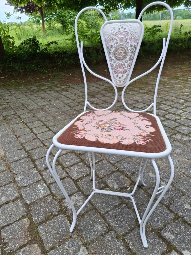 Metalen (terras-)stoel., Ophalen, Metaal