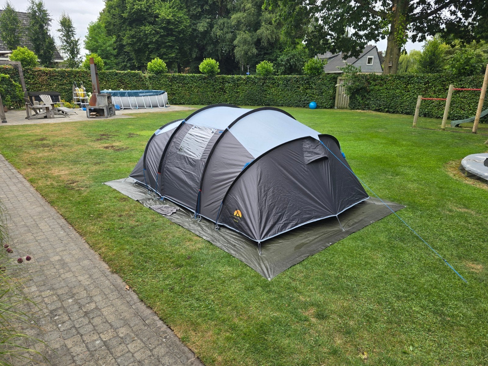 Safarica chicco 2, vis á vis tent Nieuw. 1 keer opgezet., Caravans en Kamperen, Verzenden, Nieuw, Tot en met 2
