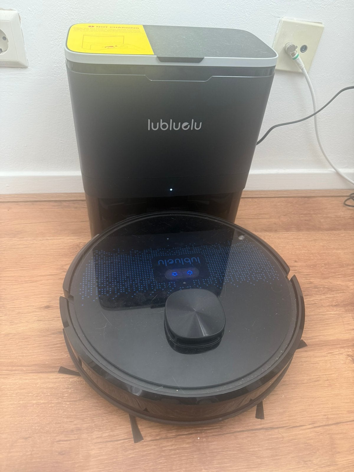 Lubluelu Robotstofzuiger Stofzuigen & Dweilen – 1x gebruikt, Ophalen, Overige merken, Stille werking, Zo goed als nieuw