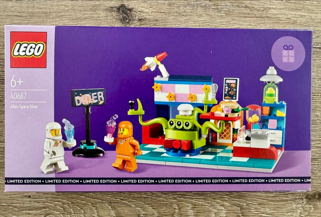 Lego Alien Space Diner - Limited Edition (40687) Nieuw!, Ophalen of Verzenden, Nieuw, Complete set, Lego