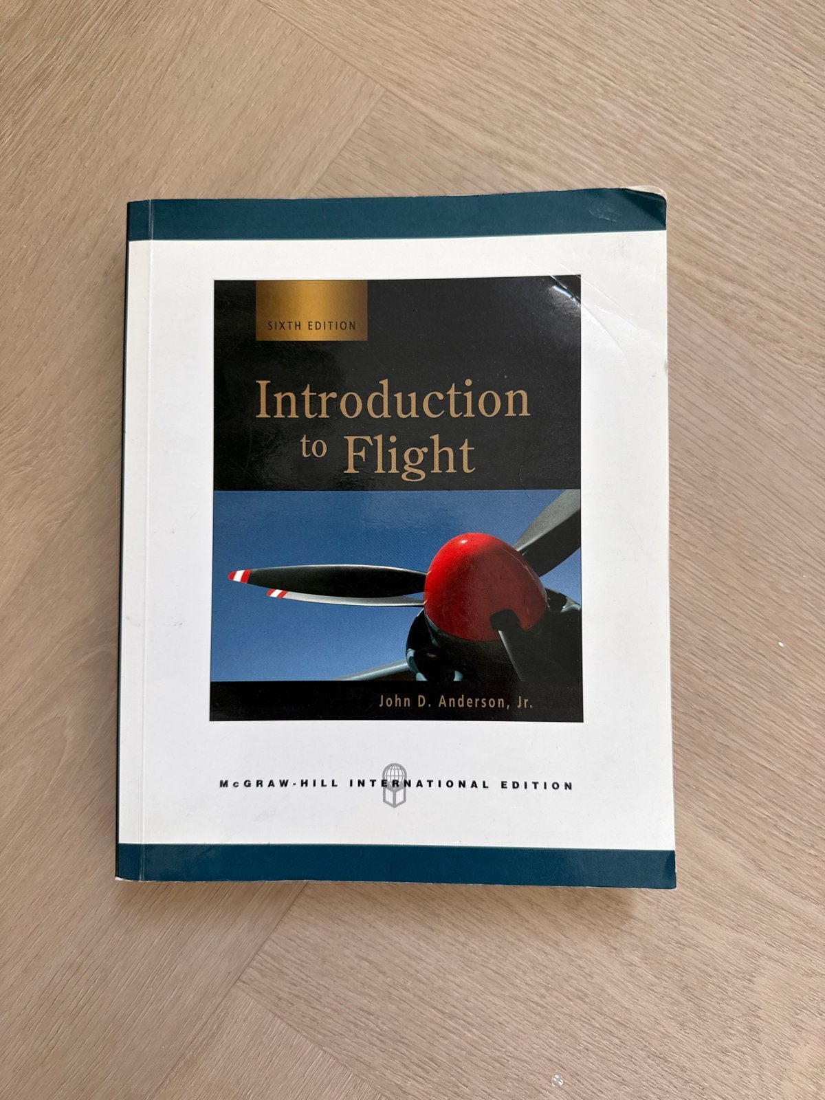 Introduction to Flight - 6e editie - John D. Anderson, Jr., Ophalen of Verzenden, Beta, Gelezen, WO