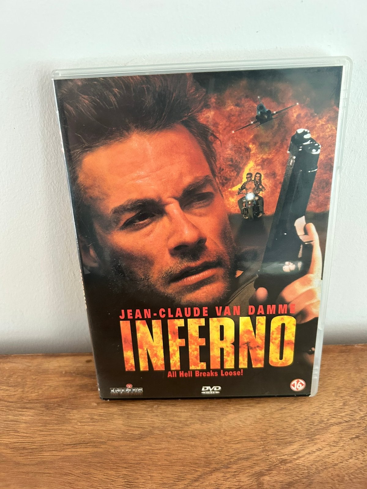 Inferno DVD - Jean-Claude Van Damme Actie Thriller, Vanaf 16 jaar, Ophalen of Verzenden, Zo goed als nieuw, Actiethriller