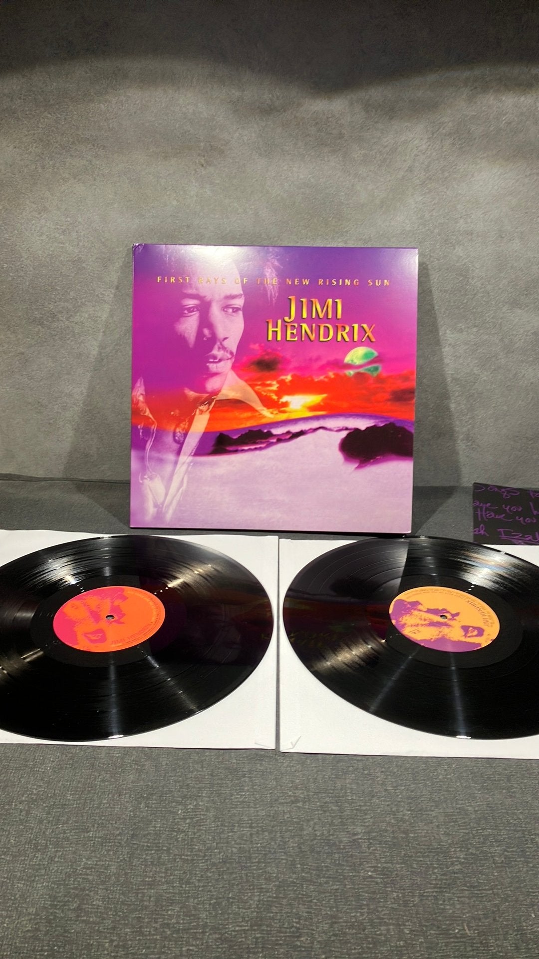 Jimi Hendrix —. First Rays of The New Rising Sun, Zo goed als nieuw, Dubbel-LP, Beschermende buitenhoes, Ophalen of Verzenden