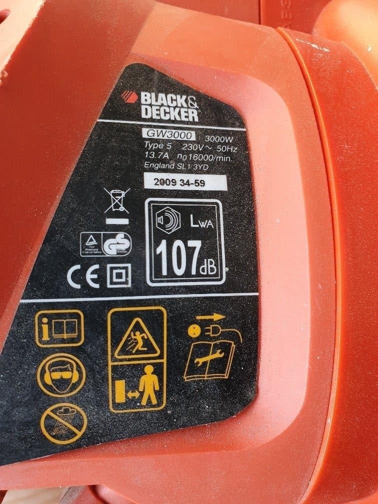 Black & Decker bladzuiger, Ophalen, Gebruikt, Met opvangzak, Handgedragen