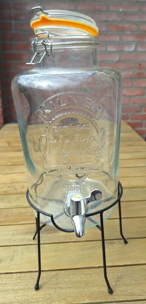 Drankdispencer met voet 8 liter kilner, Ophalen