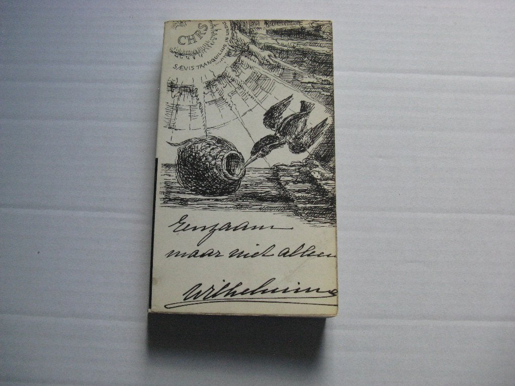 Eenzaam, maar niet alleen  door Wilhelmina 451blz.jaar 1972, Verzamelen, Koninklijk Huis en Royalty, Ophalen of Verzenden, Tijdschrift of Boek