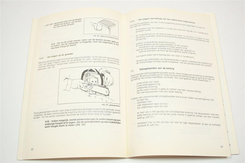 De Motorzaag Deel 1 — Handboek Gebruik & Veiligheid, Boeken, Ophalen of Verzenden, Gelezen