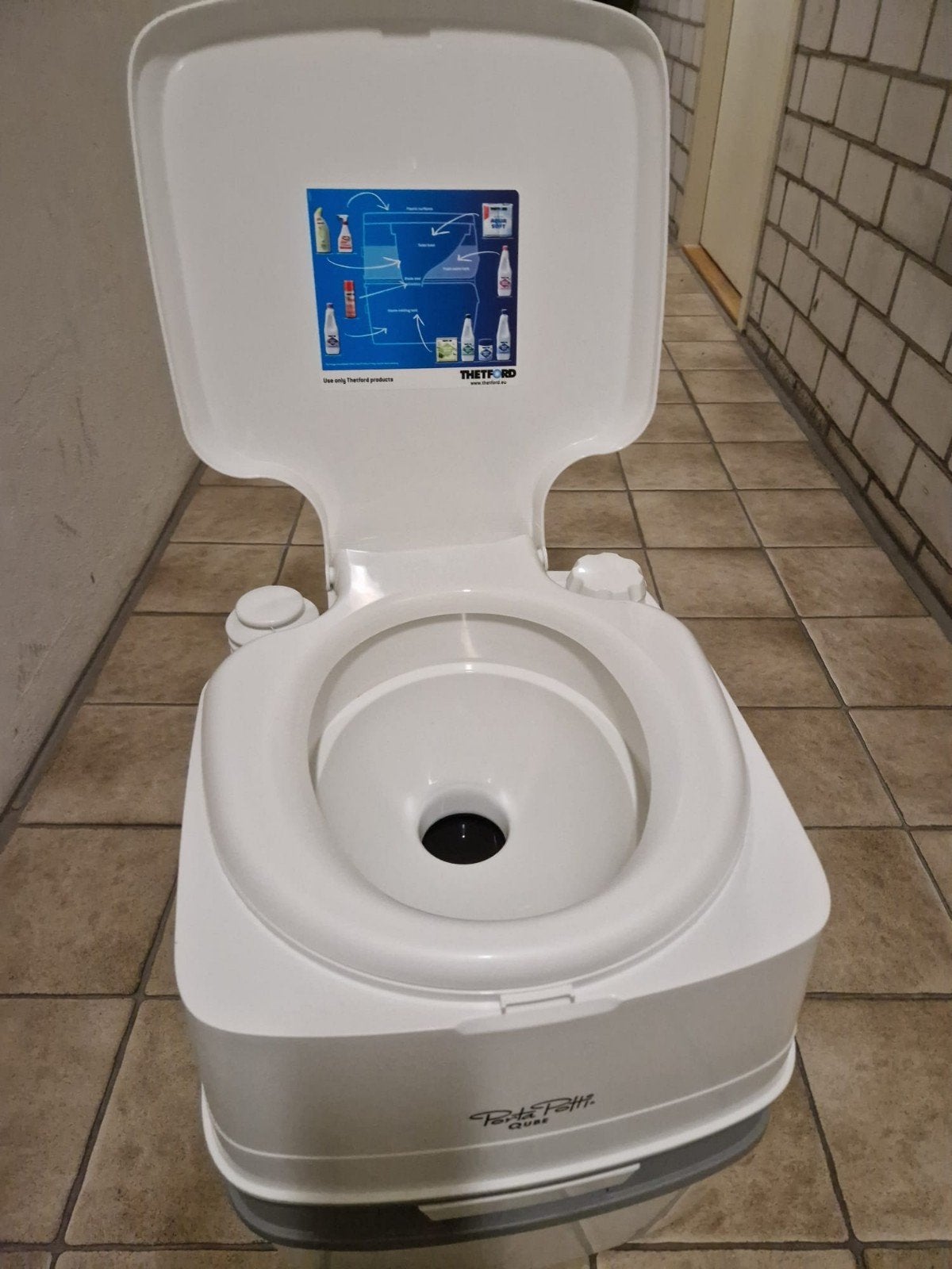chemie toilet voor camping -caravan nieuw, Ophalen of Verzenden, Toilet