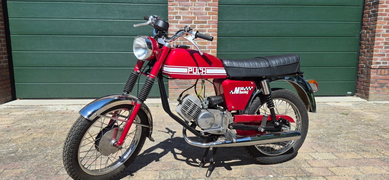 Puch m50 racing, Fietsen en Brommers, Brommers | Oldtimers, Ophalen, Puch
