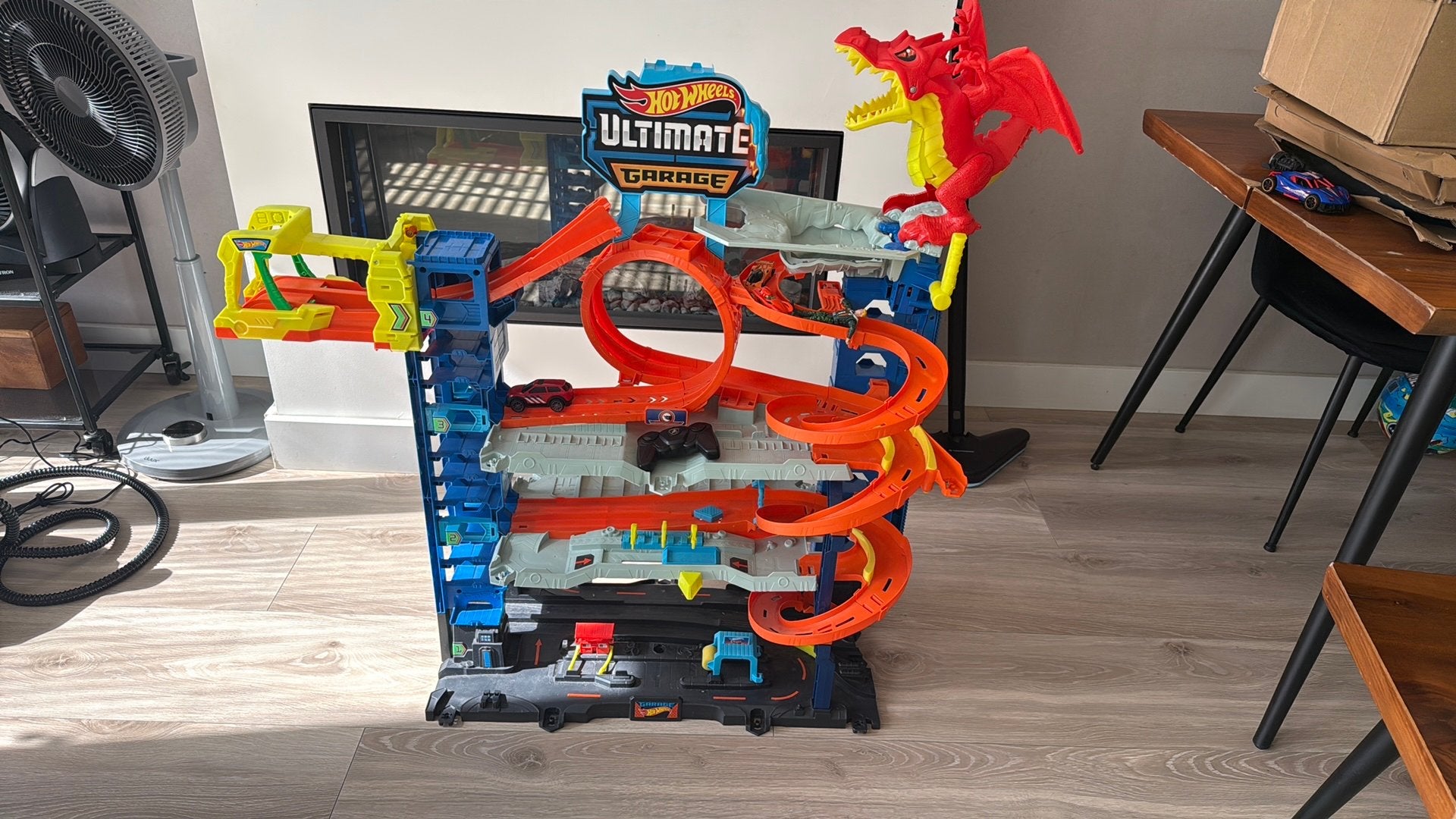 Hot Wheels - City Ultieme Garage, Ophalen, Zo goed als nieuw, Handmatig, Hot Wheels