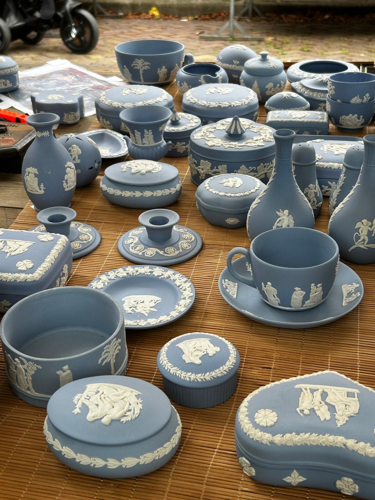 Wedgwood Jasperware Collectie - Diverse Stukken, Antiek en Kunst, Ophalen of Verzenden