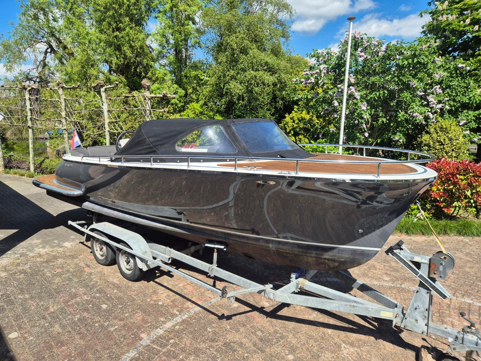 Luxe Nauta Rieviera 24 Tendersloep, Watersport en Boten, Zonnedek, Tender, Binnenboordmotor, Diesel