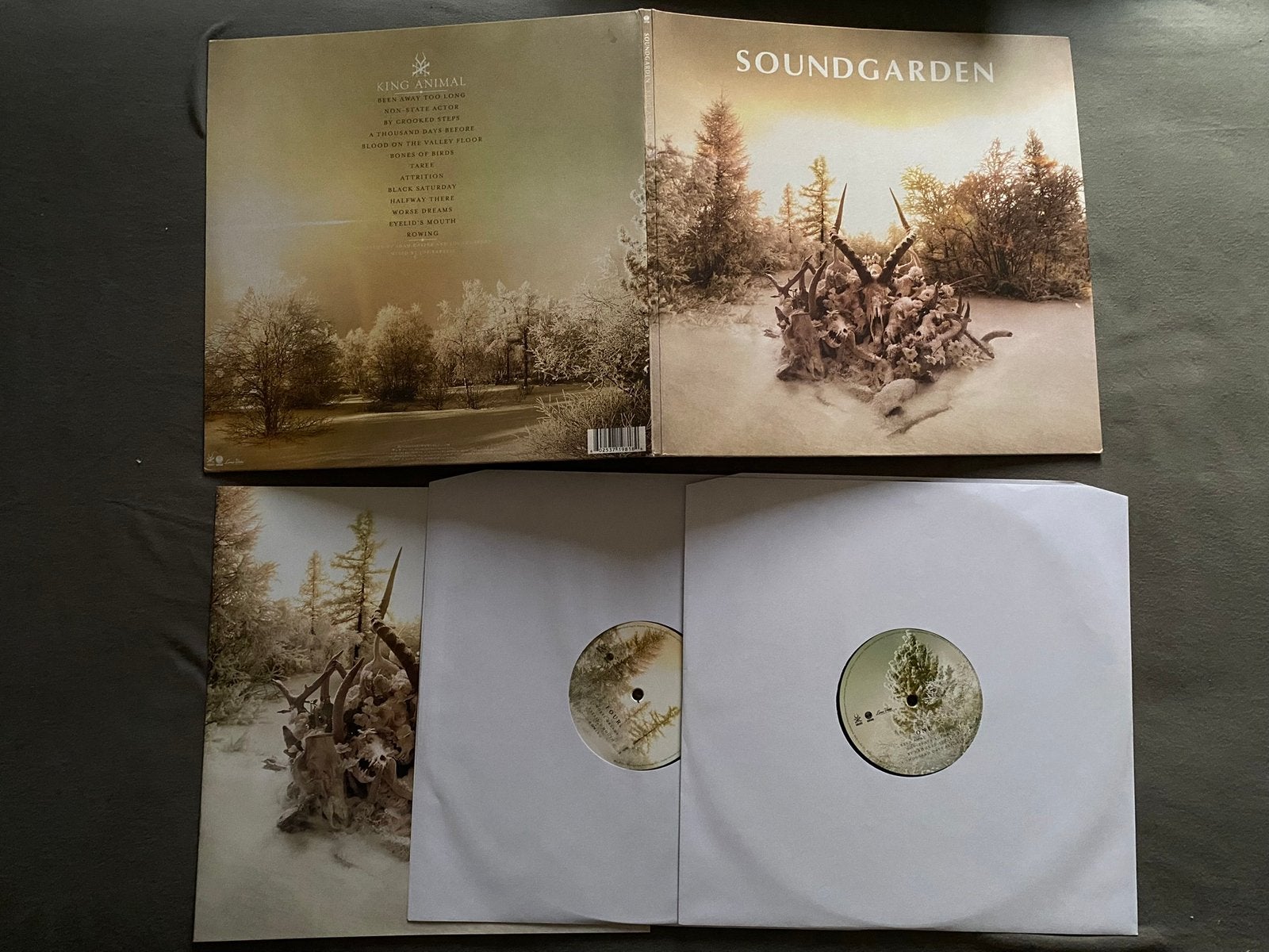 Soundgarden King Animal Vinyl, Ophalen of Verzenden, Zo goed als nieuw, 12 inch, Poprock