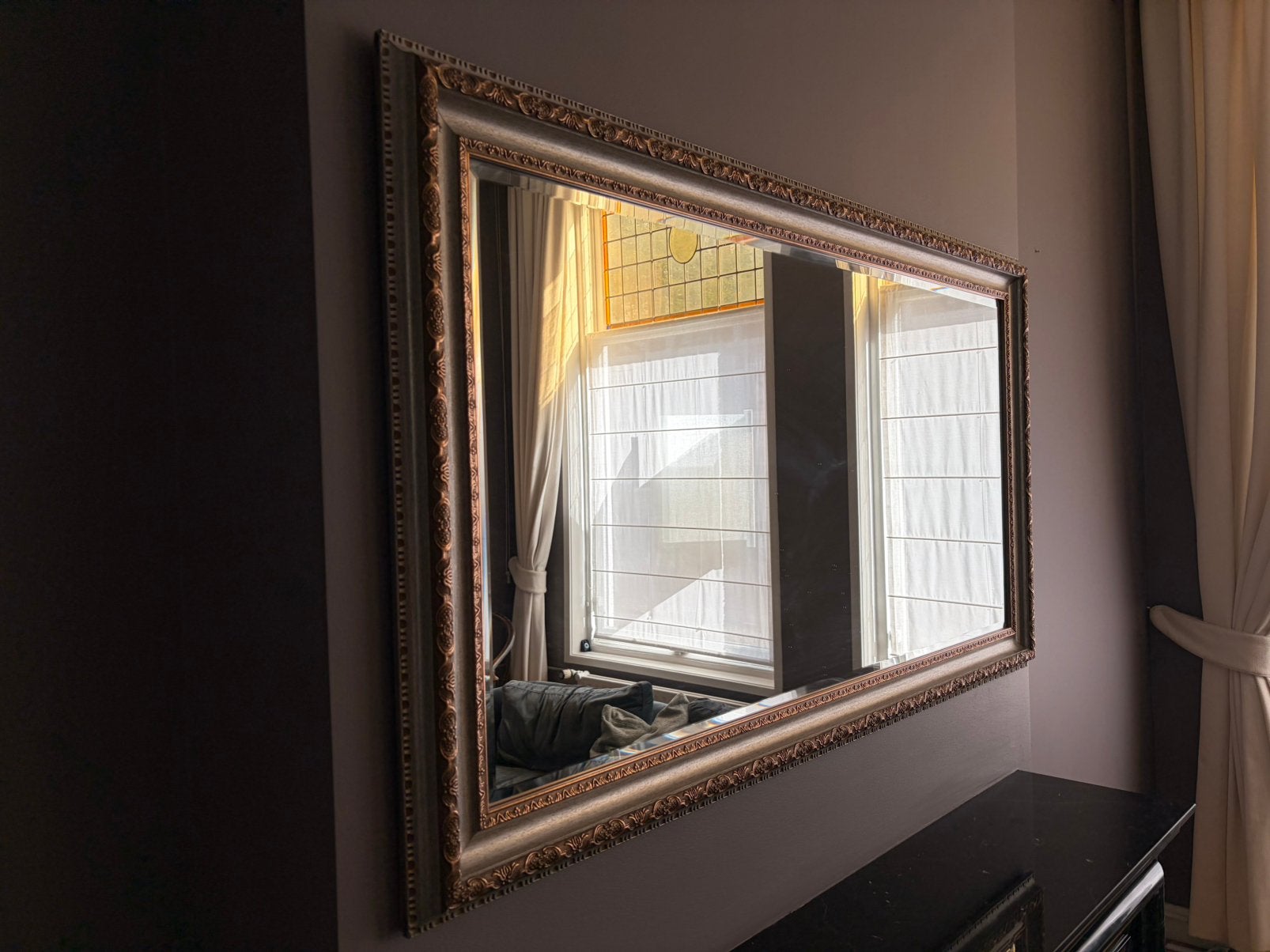 Rectangualr Mirror (Spiegel), Ophalen, 125 cm of meer, Zo goed als nieuw, Minder dan 100 cm